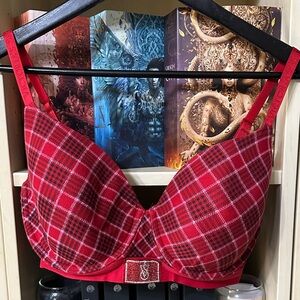 Victoria's Secret Red Plaid Bra